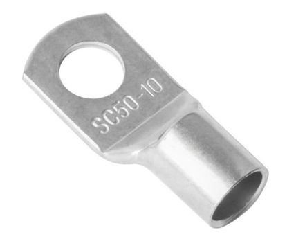 Picture of TERMINAL UN-INS SOLID RING LUG W=50mm2 R=10.5mm