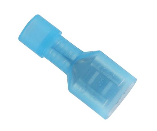Picture of TERMINAL INSULATED BLUE 6.35mm FEMALE