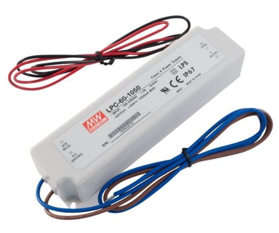 Picture of POWER SUPPLY ENCL. LED DRIVER I=220V O=9-48V 1.05A 50W