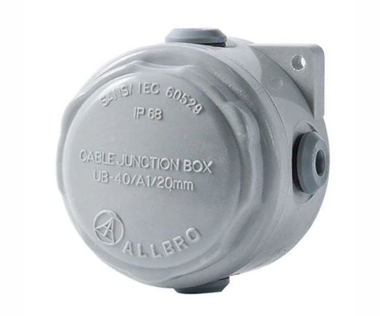 Picture of JUNCTION BOX UB40/A1/20 ROUND 83x115