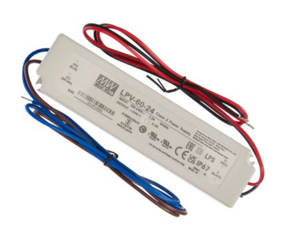 Picture of POWER SUPPLY ENCL. LED DRIVER I=220 O=24 2A5 60W