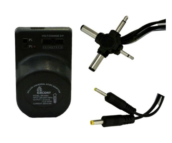 Picture of POWER SUPPLY W/M UNIVERSAL 3-12VDC 0.5A