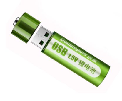 Picture of LI-ION AA USB RECHARGABLE BATTERY 1.5V 1800mWh