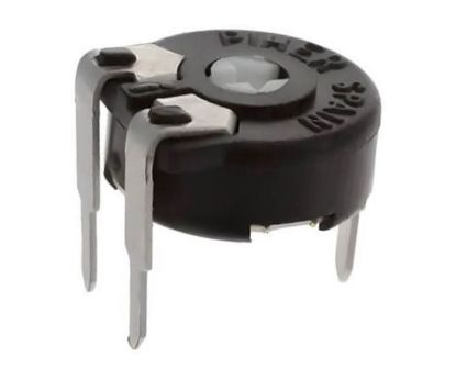 Picture of PRESET POTENTIOMETER 10MM TOP-ADJ SCR 4K7 - DEBULK