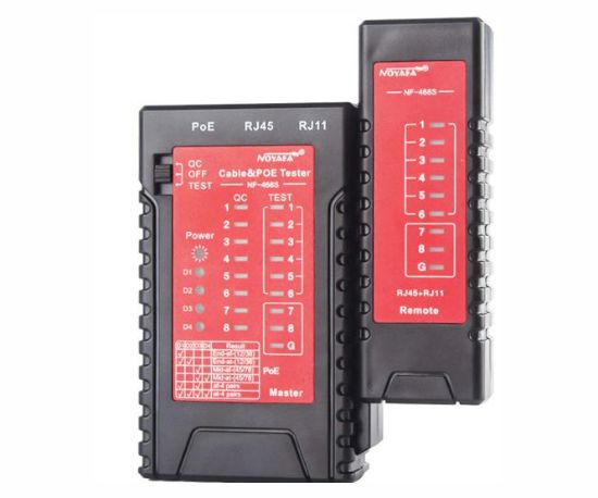 Picture of NETWORK CABLE TESTER RJ45 /  RJ11WITH POE