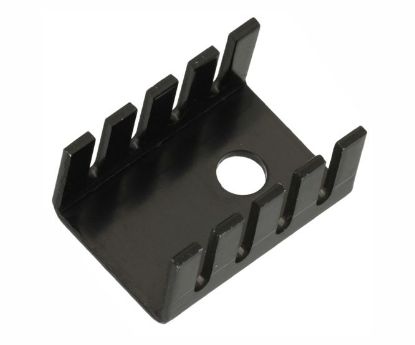 Picture of HEATSINK TO220 STAMPED BLACK