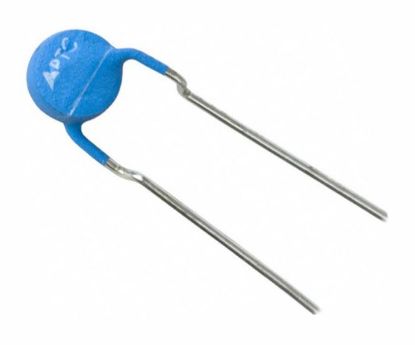 Picture of THERMISTOR NTC DISC D=3.5mm P=5mm 150E 2A2 230V