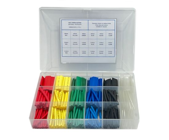 Picture of KIT SLEEVING HEATSHRINK ASSORTMENT - COLOR 55mm CUT PCS