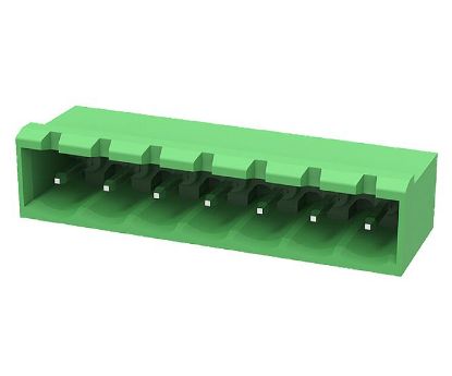 Picture of HEADER R/A PCB-MNT  7P CLOSED P=5.08mm