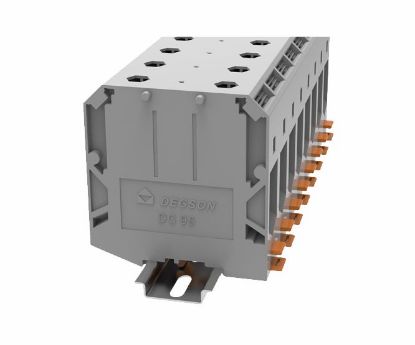 Picture of TERMINAL BLOCK D/R GY 230A 1000V P=25mm