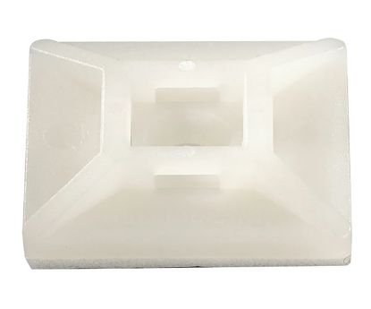 Picture of CABLE TIE SUPPORT ADHESIVE 33x25 WHITE