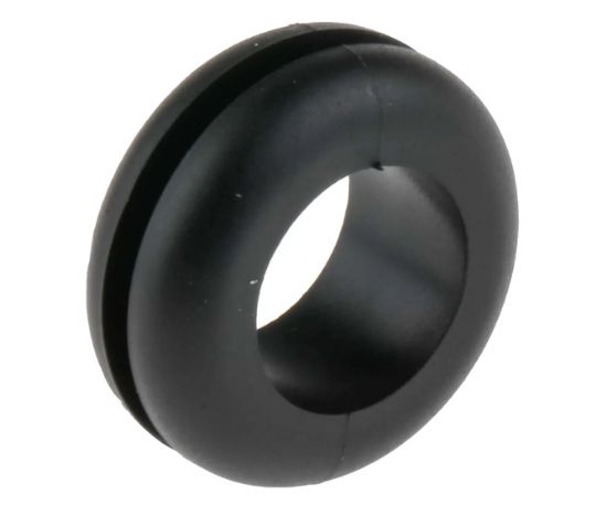 Picture of RUBBER GROMMET ID=9.5mm PH=12.7mm OD=17.5mm PT=1.6mm