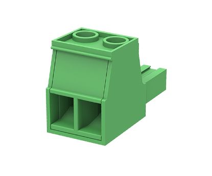 Picture of SOCKET CONNECTOR STR IN-LINE 2W P=10.1