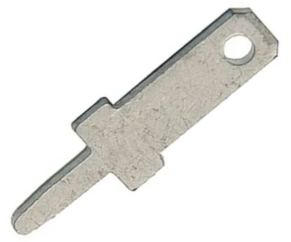 Picture of TERMINAL SPADE PCB 1mm HOLE  2.8x1.5mm