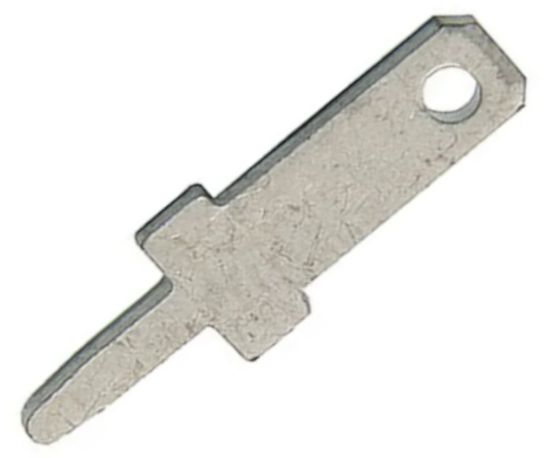 Picture of TERMINAL SPADE PCB 1mm HOLE  2.8x1.5mm
