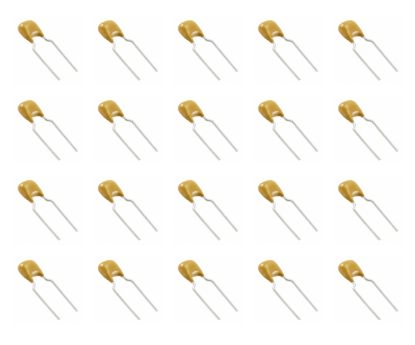 Picture of CERAMIC CAPACITOR DISC M/L Y5V 100nF 50V P=7.5mm - 1K/BAG