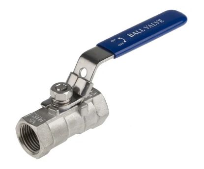 Picture of BALL VALVE S/S 316 15mm WITH LEVER & LOCK