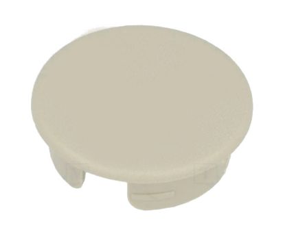 Picture of KNOB CAP BLACK 13mm A41 COLLET LIGHT GREY