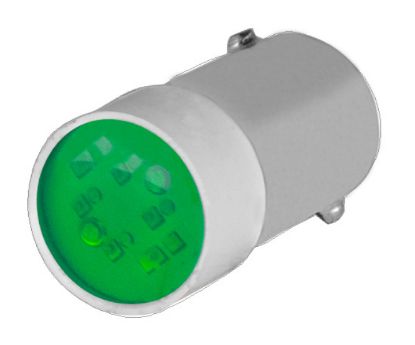 Picture of LED LAMP BA9s CLUSTER 24V GREEN