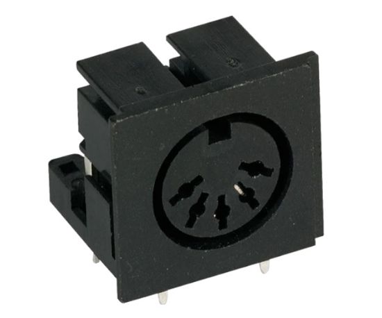 Picture of SOCKET DIN R/A PCB 5-PIN 240-D