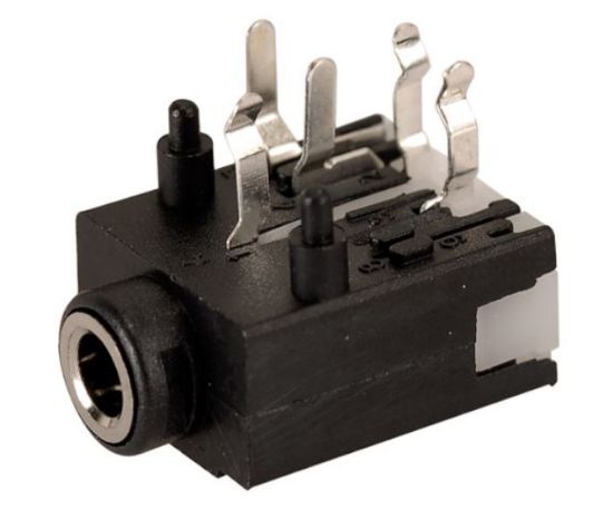 Picture of STEREO SOCKET 3.5mm R/A PCB 5P