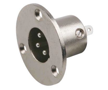 Picture of PLUG P/MNT 3-PIN RND MIC XLR