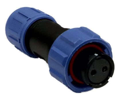 Picture of IN-LINE SOCKET/ FEMALE 2P IP67 BAYONET