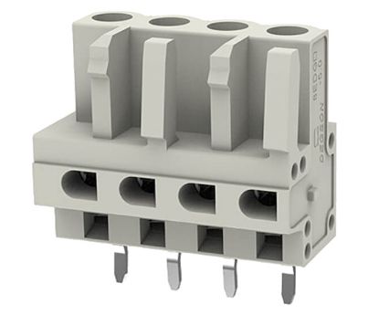 Picture of TERMINAL BLOCK SOCKET STR IN-LINE 4 PIN  5.0 PLUGGABLE