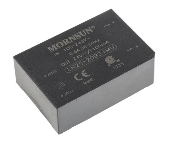 Picture of POWER SUPPLY MOD AC-DC CONV. PCB I=220 O=24 1.1A