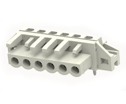 Picture of TERMINAL BLOCK SOCKET R/A IN-LINE 6 PIN  5.0 PLUGGABLE