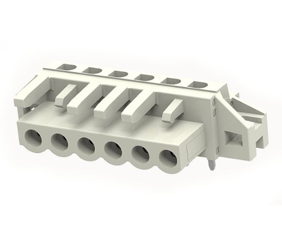 Picture of TERMINAL BLOCK SOCKET R/A IN-LINE 6 PIN  5.0 PLUGGABLE