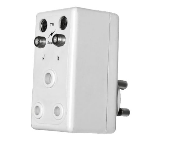 Picture of SURGE PROTECTOR SOCKET 1x3P 2xSAT 2xTV