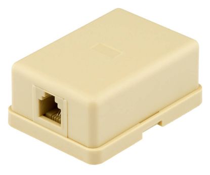 Picture of SOCKET W/M TEL/NET RJ12/RJ11 SML