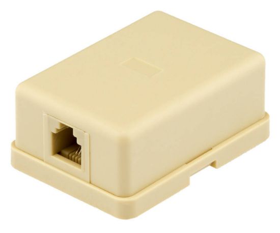 Picture of SOCKET W/M TEL/NET RJ12/RJ11 SML