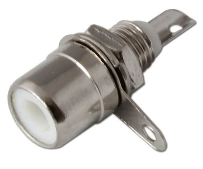 Picture of SOCKET RCA P/MNT WHITE