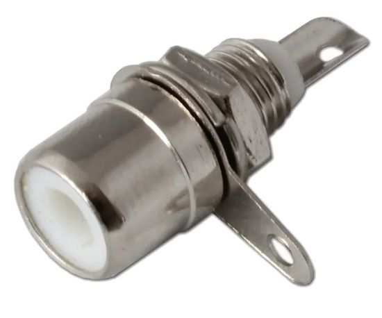 Picture of SOCKET RCA P/MNT WHITE