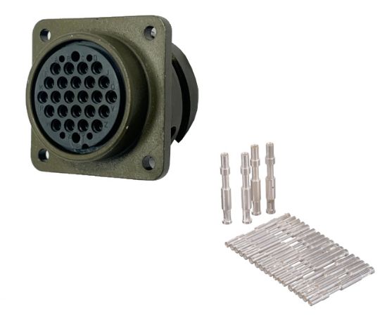 Picture of CIRCULAR SOCKET 24W 22A BAYONET