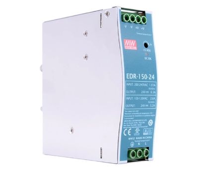 Picture of POWER SUPPLY D/R I=220V O=24V 6.5A