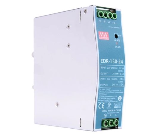 Picture of POWER SUPPLY D/R I=220V O=24V 6.5A