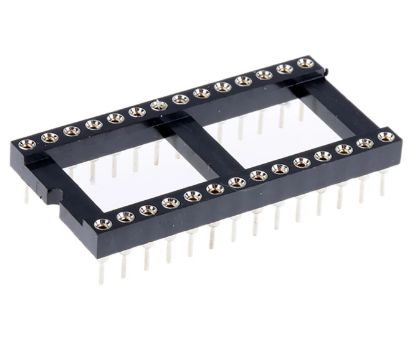 Picture of IC SOCKET 0.6 32W TULIP RND W/W WIDE