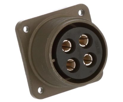 Picture of CIRCULAR SOCKET CONNECTOR 4W 135A BAYONET