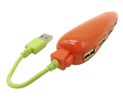 Picture of HIGH SPEED USB HUB 4 x USB 2.0 PORTS / SOCKETS