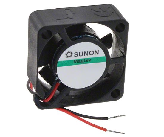 Picture of 12VDC AXIAL FAN 40sqx20mm 8.9CFM BALL LEAD