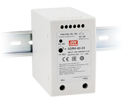 Picture of DC-DC CONVERTER D/R IN=150-1500 OUT=24V 2.5A