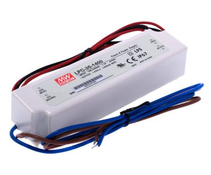 Picture of POWER SUPPLY ENCL. LED DRIVER I=220 O=9-24  1.4A 35W
