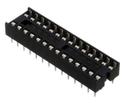 Picture of IC SOCKET DIL 0.3" D-LEAF SKINNY LOOSE