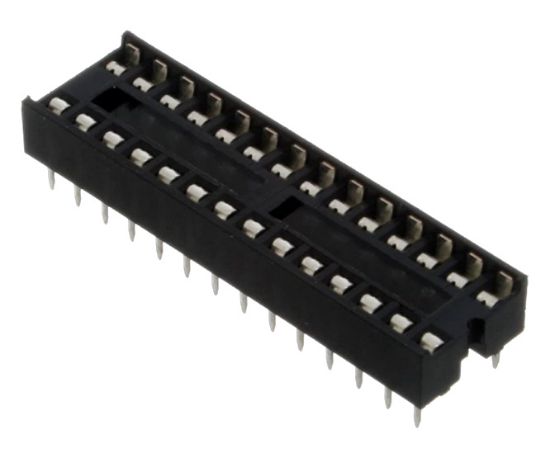 Picture of IC SOCKET DIL 0.3" D-LEAF SKINNY LOOSE