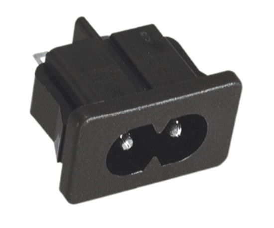 Picture of SOCKET AC FIG-8 P/M PUSH-ON TERMINALS