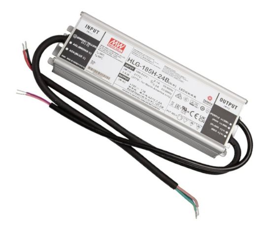 Picture of POWER SUPPLY ENCL. LED DRIVER I=220 O=12-24V 7.8A 185W DIMMABLE