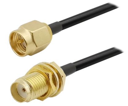 Picture of SMA 5MM COAX EXTENTION LEAD PLUG-SOCKET 1.5m